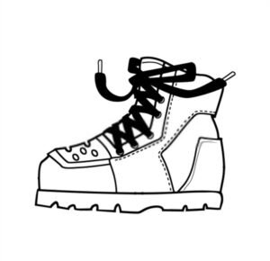 anime and manga boots side view drawing