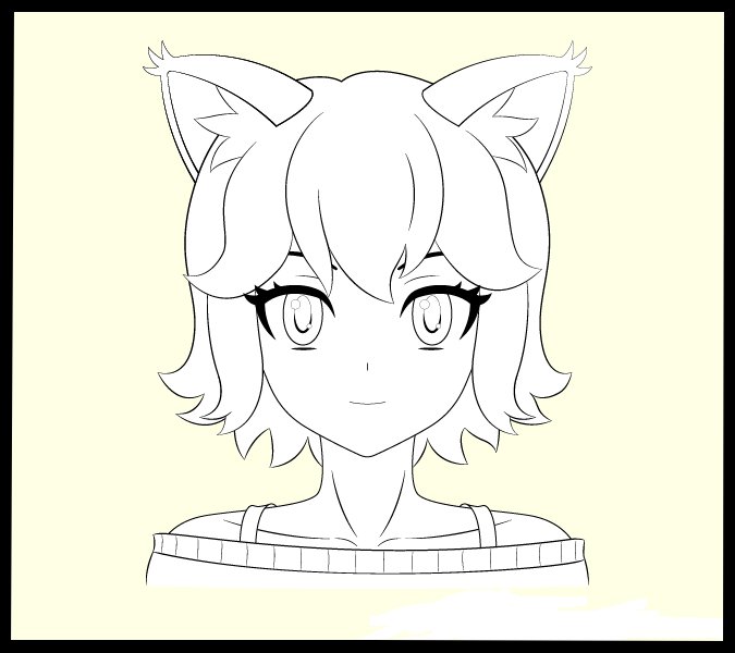 anime_cat_girl_outline_drawing