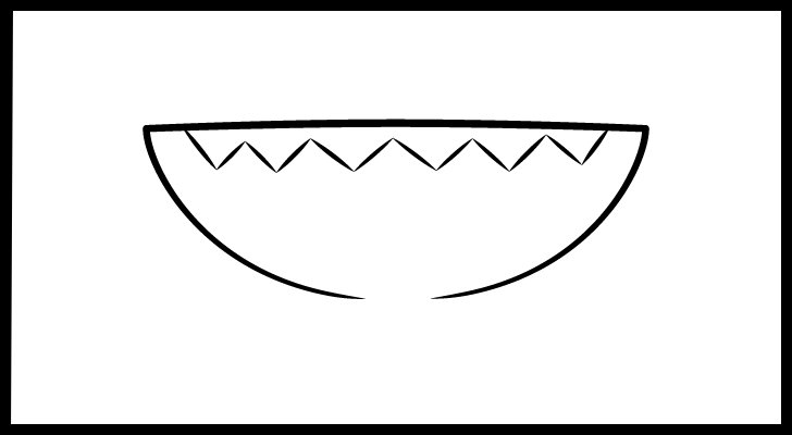 anime_sharp_teeth_open_mouth_drawing