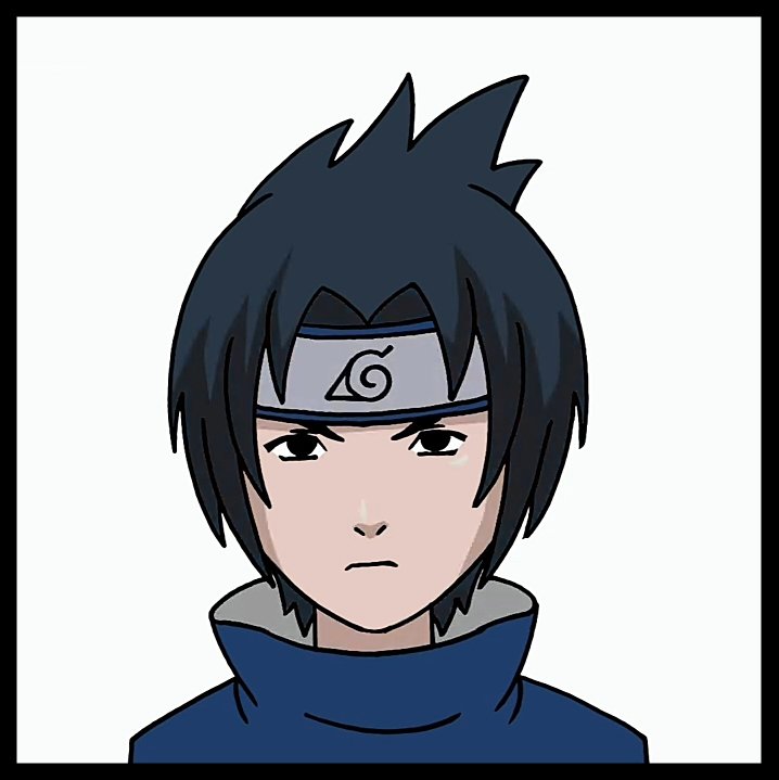 How To Draw Sasuke Uchiha From Naruto