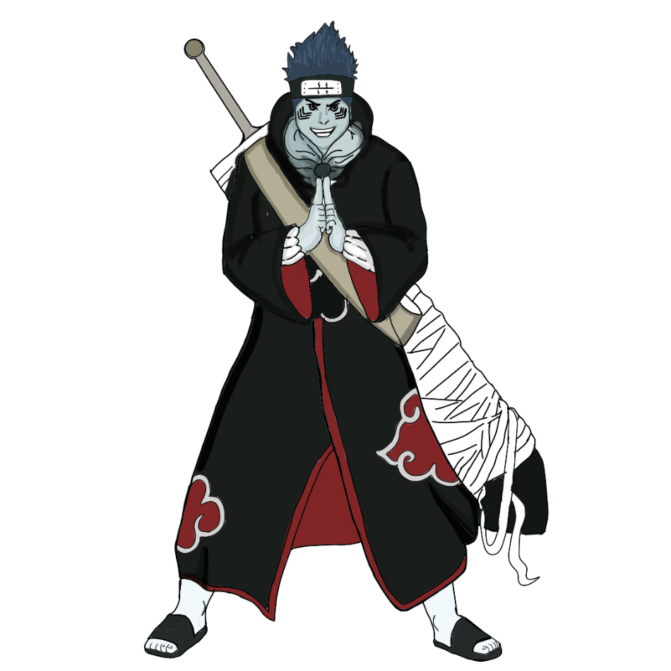 Add Color to your Kisame Drawing