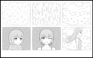How to Draw Anime Weather (Snow, Rain & Wind)