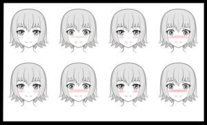 anime_faces_with_blush_drawing