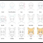 Step-by-Step Instructions for Drawing an Anime Fox Girl