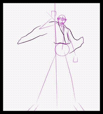 Draw Ichigo cloth outlines