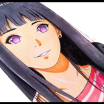 How to Draw Hinata Hyuga from Naruto (Learn its Drawing in just 5 Min)