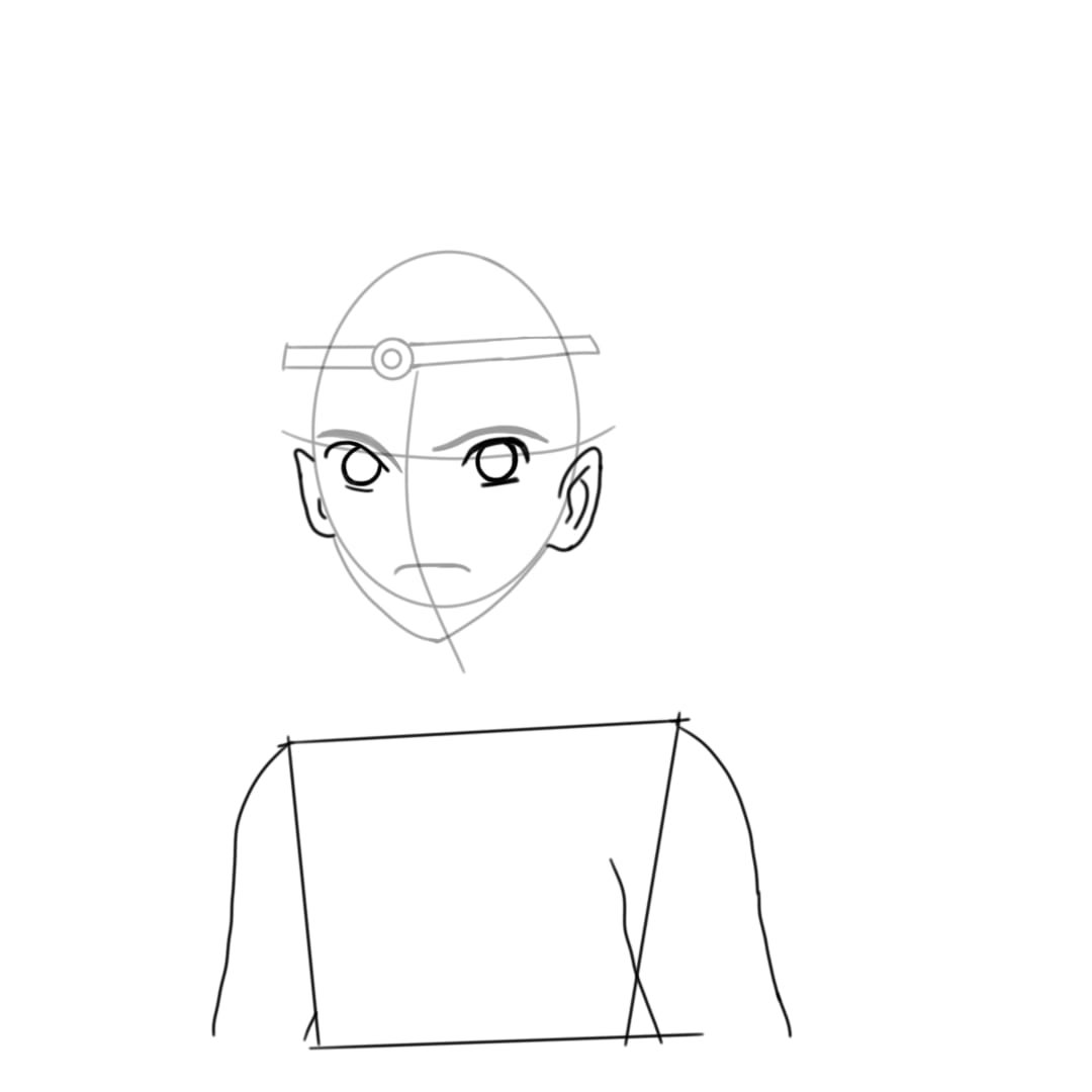 Draw Princess Mononoke Eyes & Ears
