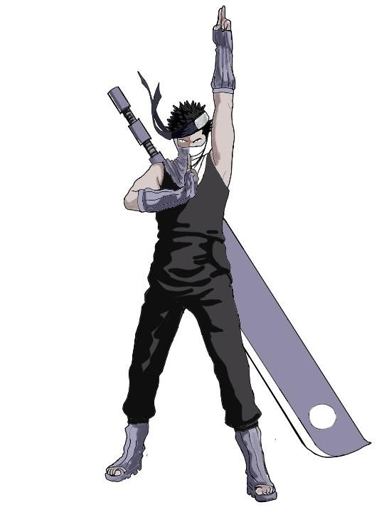 Add Enhancement in your Zabuza Drawing