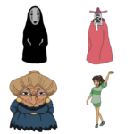 Spirited Away Characters Drawing (East To Follow Guide)